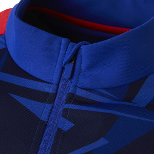 Men's Training Strike Navy Blue Sweatshirt - Olympique Lyonnais
