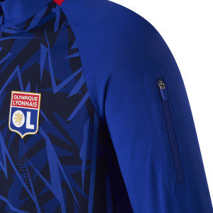 Men's Training Strike Navy Blue Sweatshirt - Olympique Lyonnais