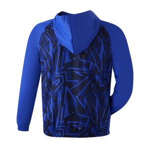 Men's Training Strike Navy Blue Wind Breaker - Olympique Lyonnais