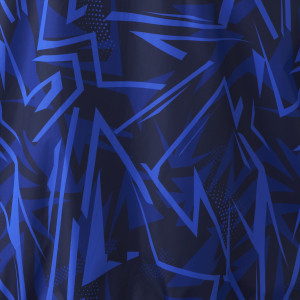 Men's Training Strike Navy Blue Wind Breaker - Olympique Lyonnais