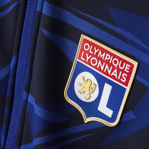 Veste à capuche Training Strike Bleu Marine Junior - Olympique Lyonnais