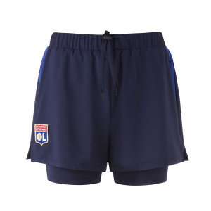 Short Training Strike Bleu Marine Femme