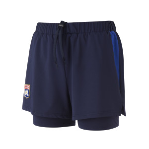 Women's Training Strike Navy Blue Shorts - Olympique Lyonnais