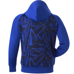 Veste à capuche Training Strike Bleu Marine Femme - Olympique Lyonnais
