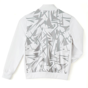 Junior's Training Strike White Jacket - Olympique Lyonnais