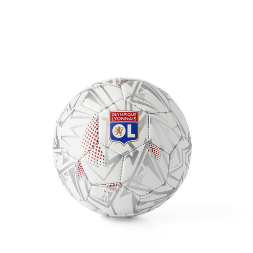 Size 1 White Training Strike Ball - Olympique Lyonnais