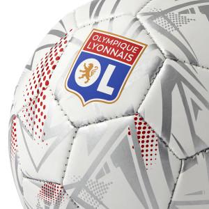 Size 1 White Training Strike Ball - Olympique Lyonnais