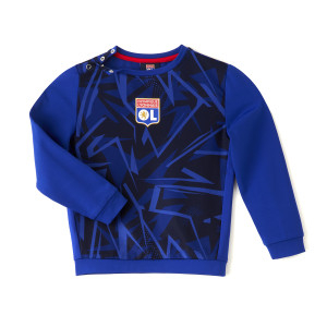 Baby's Training Strike Navy Blue Tracksuit Set - Olympique Lyonnais