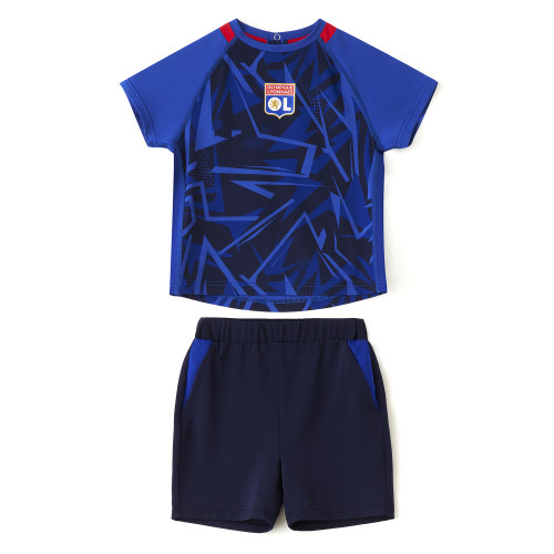 Minikit Training Strike Bleu Marine Bébé - Olympique Lyonnais