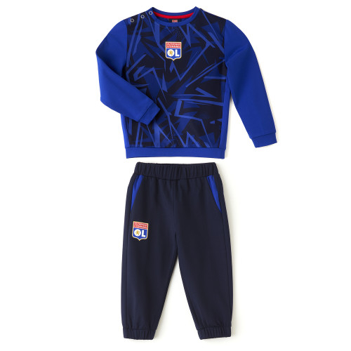 Ensemble Training Strike Bleu Marine Bébé - Olympique Lyonnais