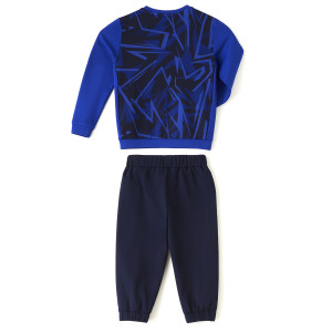 Baby's Training Strike Navy Blue Tracksuit Set - Olympique Lyonnais