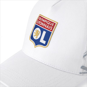 Casquette Training Strike Blanche Junior - Olympique Lyonnais