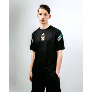 Men's Black TI 3S Shorts - Olympique Lyonnais