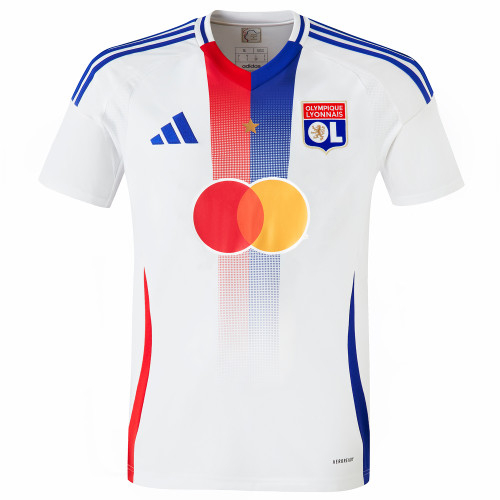 24-25 Mastercard Men's Home Jersey - Olympique Lyonnais