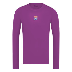 Men's Purple Long Sleeves Compression Shirt