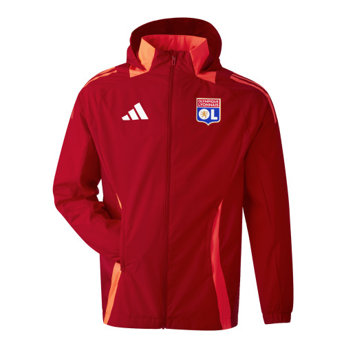 Veste All Weather d'entraînement Staff Homme 24-25 - Olympique Lyonnais