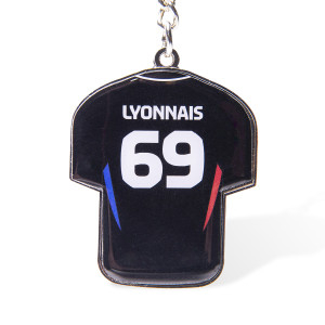 24-25 Away Jersey Key Ring - Olympique Lyonnais