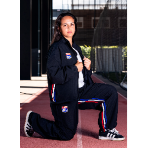 Pantalon OL NATION Noir Femme - Olympique Lyonnais
