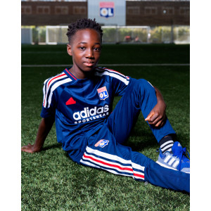 Pantalon Olympique Lyonnais NATION Bleu Marine Junior