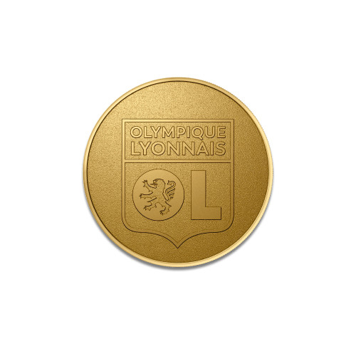 OL Crest Souvenir Medal - Olympique Lyonnais