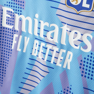 24-25 Junior's Goalkeeper Blue Jersey - Olympique Lyonnais