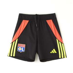 Short Gardien Noir Junior 24-25 - Olympique Lyonnais