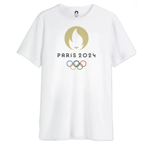 Paris 2024 Olympics Unisex White T-Shirt