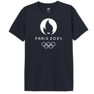 Paris 2024 OlympicsUnisex Navy Blue T-Shirt