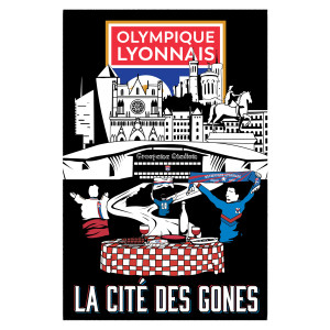 Affiche La Cité Des Gones 40 x 60 cm saison 24-25