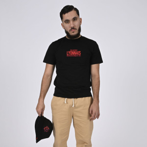 T-Shirt Instinct Noir Junior - Olympique Lyonnais