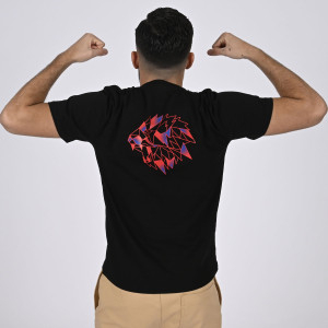 T-Shirt Instinct Noir Junior - Olympique Lyonnais