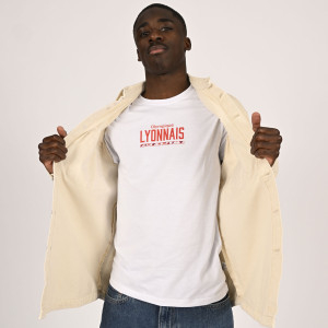 Junior's White Instinct T-Shirt - Olympique Lyonnais