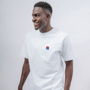 Unisex White OL Mirror T-Shirt - Olympique Lyonnais