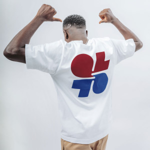 Unisex White OL Mirror T-Shirt - Olympique Lyonnais