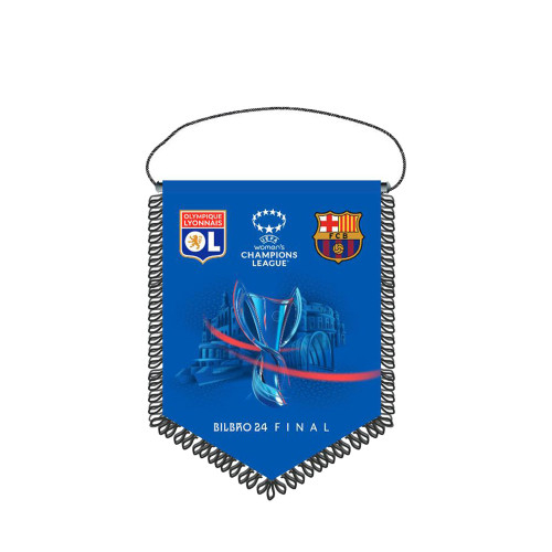 OL Féminin / FC Barcelona - 23-24 UWCL Final Pennant - Olympique Lyonnais