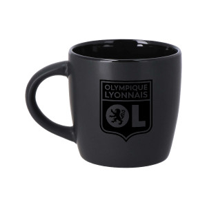 Tone on Tone Black OL Mug - Olympique Lyonnais