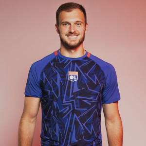T-Shirt Training Strike Bleu Marine Homme - Olympique Lyonnais