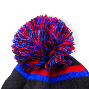 Junior's Basic Black Beanie - Olympique Lyonnais