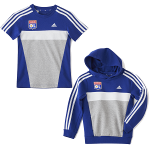 Teeshirt et sweat bleu adidas junior