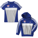 Teeshirt et sweat bleu adidas junior
