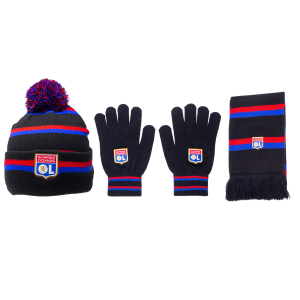 Kit bonnet, écharpe et gants adulte