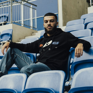 Unisex Six-Neuf Black Hoodie - Olympique Lyonnais