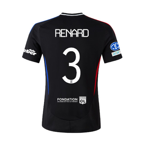 Renard 24-25 Women's Europe Away Jersey - Olympique Lyonnais