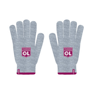 OL Women Team Grey Gloves