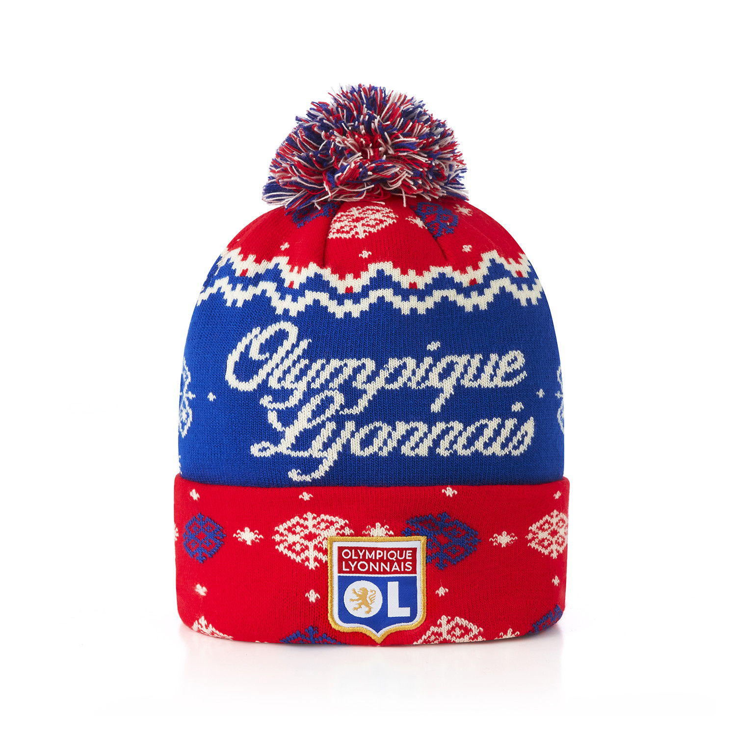 Bonnet De Noël 24-25 Mixte - Olympique Lyonnais