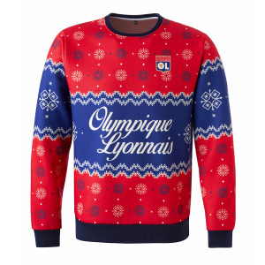 Sweat de Noël OL 24-25 Mixte