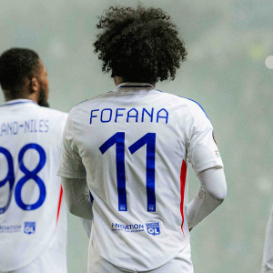 Fofana 24-25 Men's Europe Home Jersey - Olympique Lyonnais