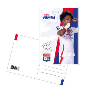 24-25 Fofana Postcard