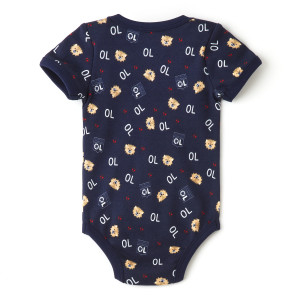 Baby Move Short Sleeved Bodysuit - Olympique Lyonnais