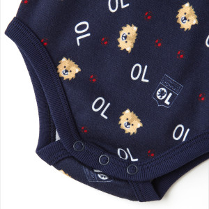 Baby Move Short Sleeved Bodysuit - Olympique Lyonnais